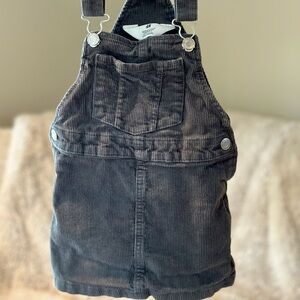 H&M Girls Corduroy Overall Skirt
